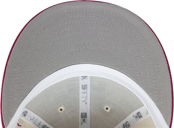 Texas Rangers New Era 59Fifty LP Pin Baseball Cap