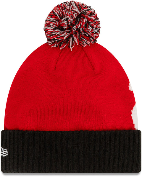 Aprilia Racing New Era Jaquard Cuff Knit Bobble Hat