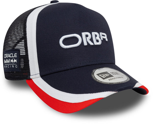 Red Bull Racing F1 New Era Retro E-Frame Trucker Cap