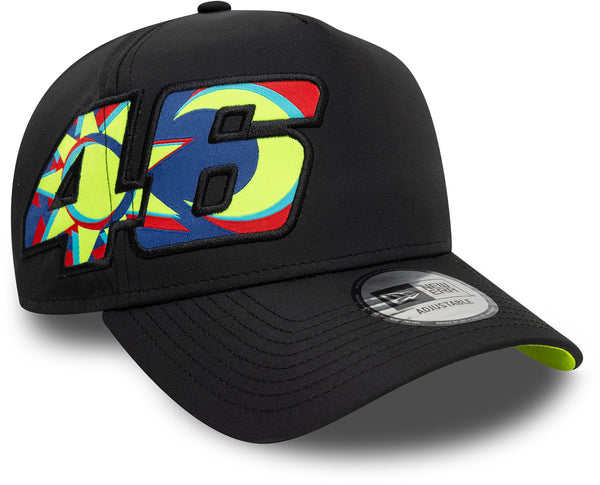 VR46 New Era Moon Sun Frame Black Trucker Cap