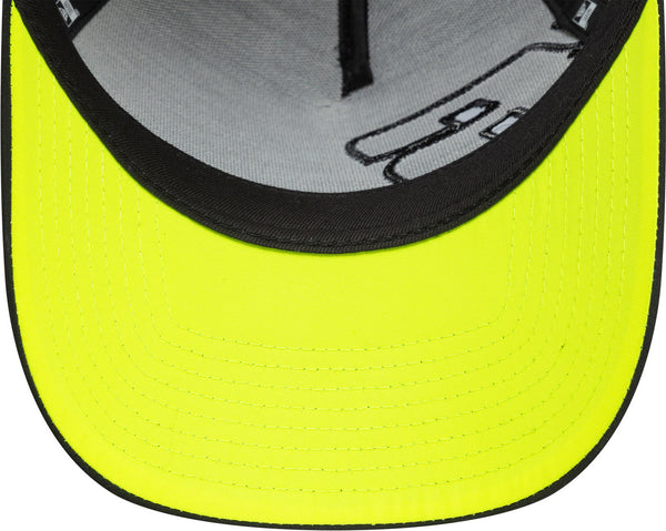 VR46 New Era Moon Sun Frame Black Trucker Cap