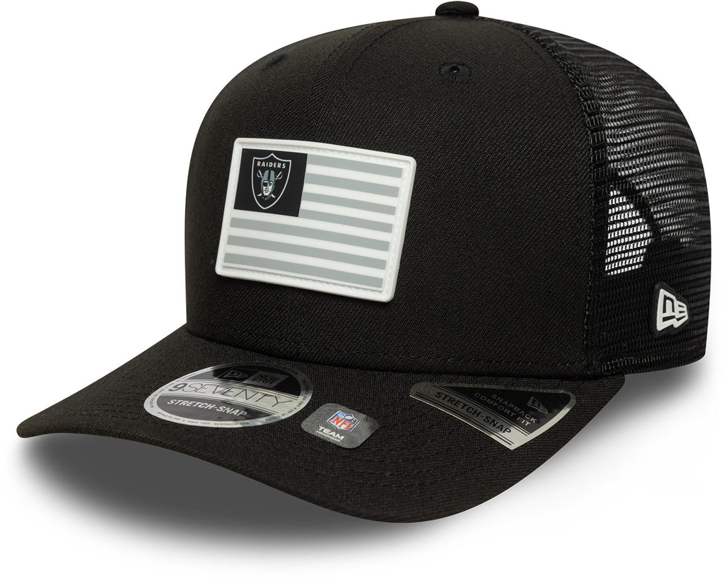 Las Vegas Raiders New Era 9Seventy Stretch Snap Flag NFL Team Cap