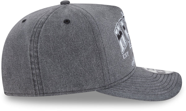 Los Angeles Kings New Era 9Fifty A-Frame Washed Black NHL Team Snapback Cap