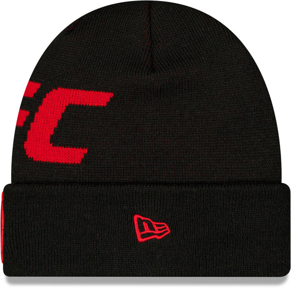UFC New Era Core Cuff Knit Black Beanie