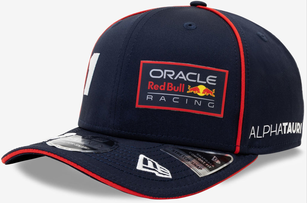 Red Bull F1 New Era 9Seventy Max Verstappen Stretch Snapback Driver Cap
