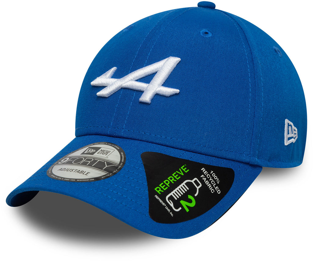 Alpine F1 New Era 9Forty Repreve Blue Azure Team Cap