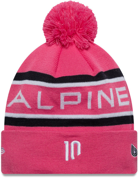 Alpine F1 New Era Driver Pierre Gasly Cuff Knit Bobble Hat