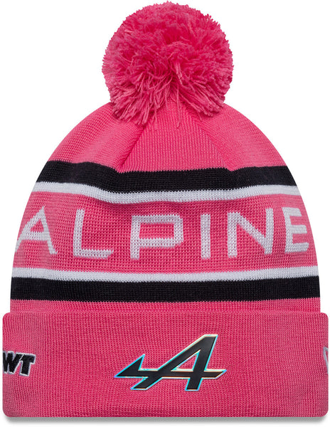 Alpine F1 New Era Driver Pierre Gasly Cuff Knit Bobble Hat