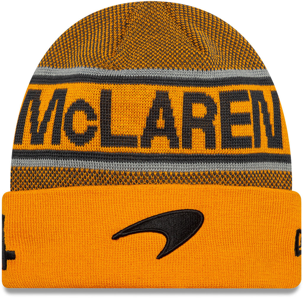 McLaren Racing New Era Lando Norris Cuff Knit Beanie