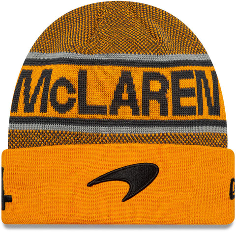 McLaren Racing New Era Lando Norris Cuff Knit Beanie