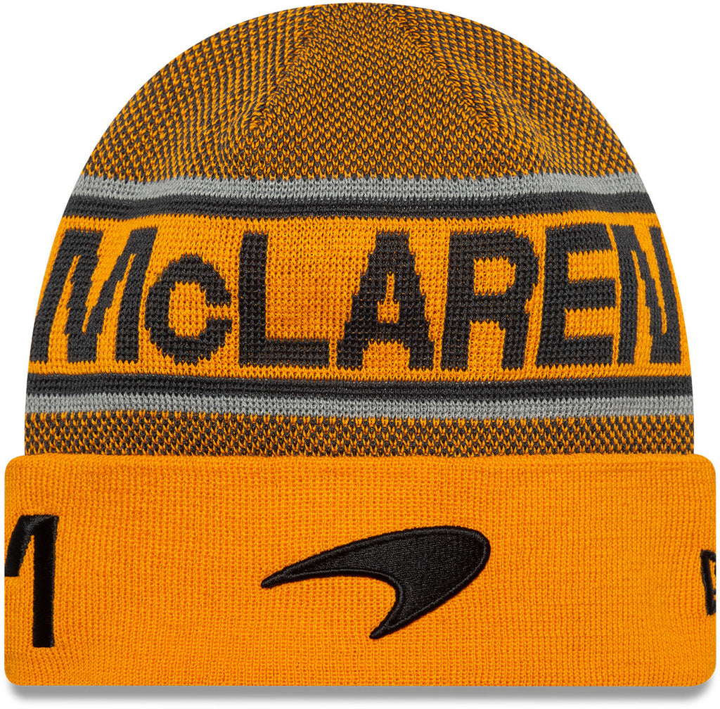 McLaren Racing New Era Oscar Piastri Cuff Knit Beanie