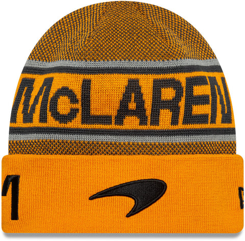 McLaren Racing New Era Oscar Piastri Cuff Knit Beanie