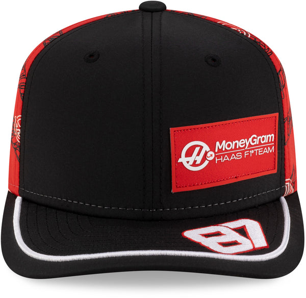 Haas F1 New Era 9Seventy Japan GP Oliver Bearman Stretch Snapback Cap
