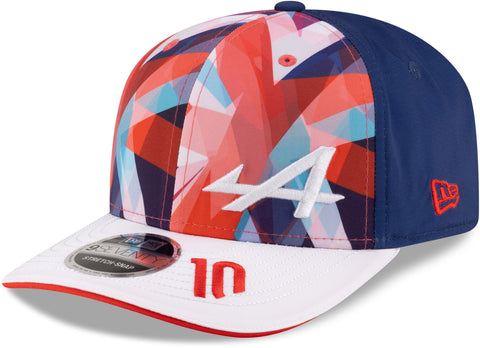 Alpine F1 New Era 9Seventy Silverstone GP Pierre Gasly Driver Stretch Snapback Cap