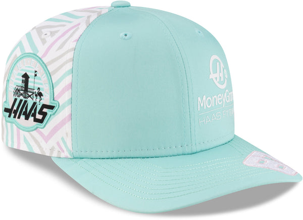 Haas F1 New Era 9Seventy Miami GP Oliver Bearman Stretch Snapback Cap