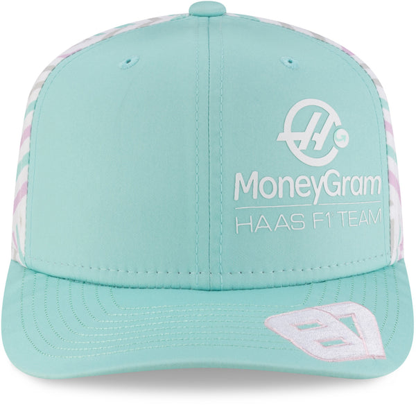 Haas F1 New Era 9Seventy Miami GP Oliver Bearman Stretch Snapback Cap