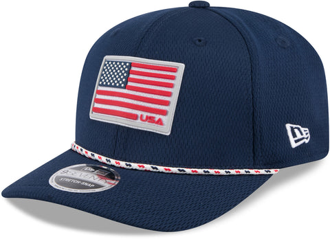 Ryder Cup 2025 New Era 9Seventy Saturday Blue Stretch Snap Cap