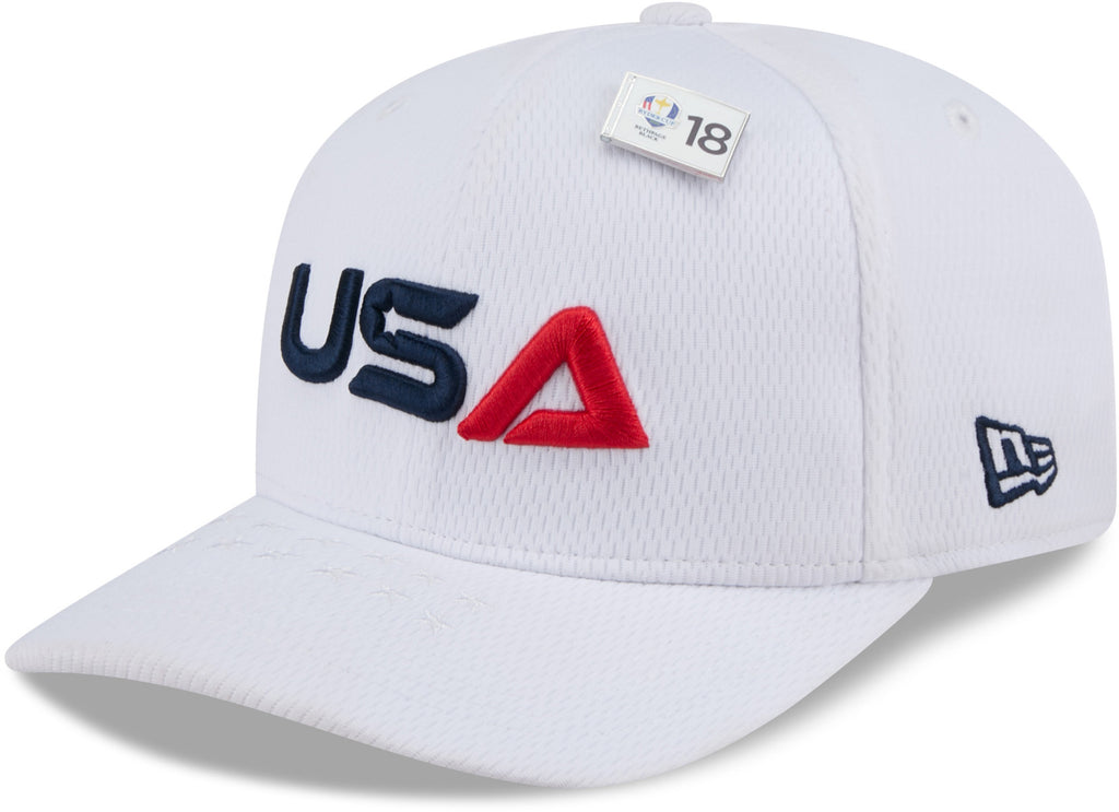 Ryder Cup 2025 New Era 9Seventy Tuesday Thursday White Stretch Snap Cap