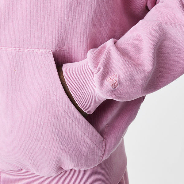 McLaren Racing New Era Washed Cool Pink Full Zip Oversized Hoody