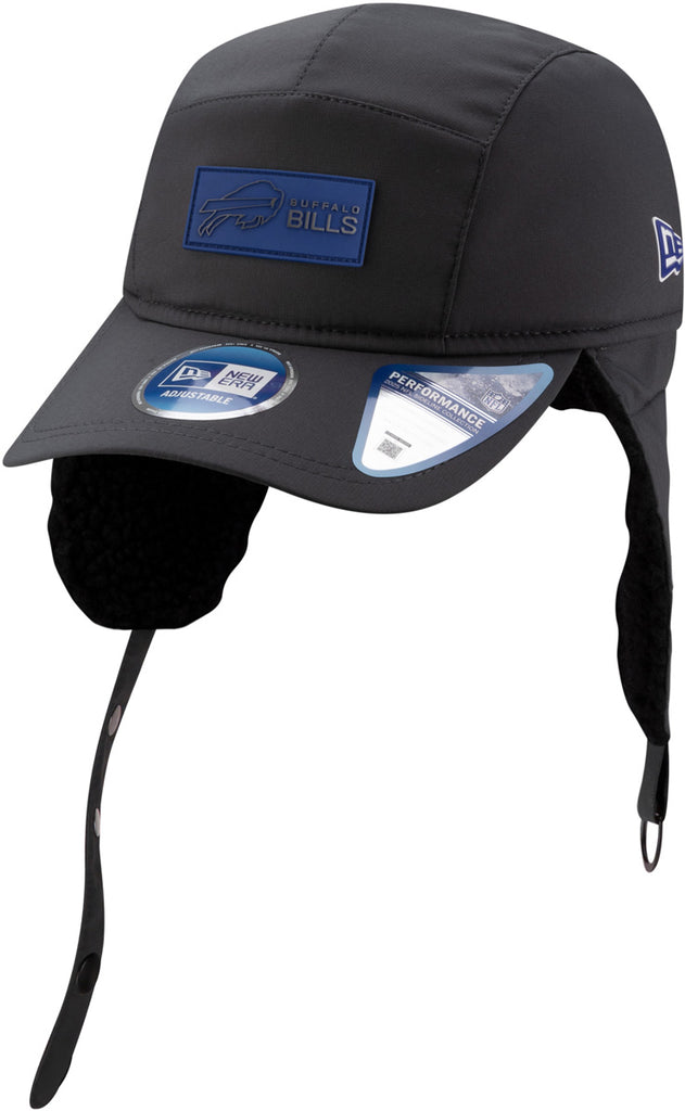 Buffalo Bills New Era Sideline 2025 Cold Weather Runner Dog Ear Adjustable Cap