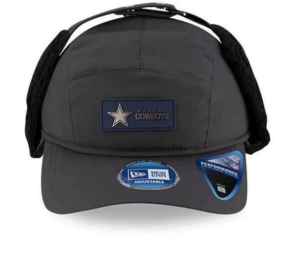 Dallas Cowboys New Era Sideline 2025 Cold Weather Runner Dog Ear Adjustable Cap