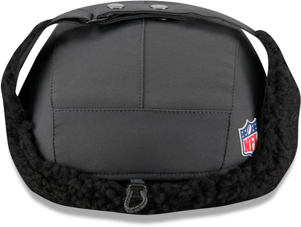 Las Vegas Raiders New Era Sideline 2025 Cold Weather Runner Dog Ear Adjustable Cap
