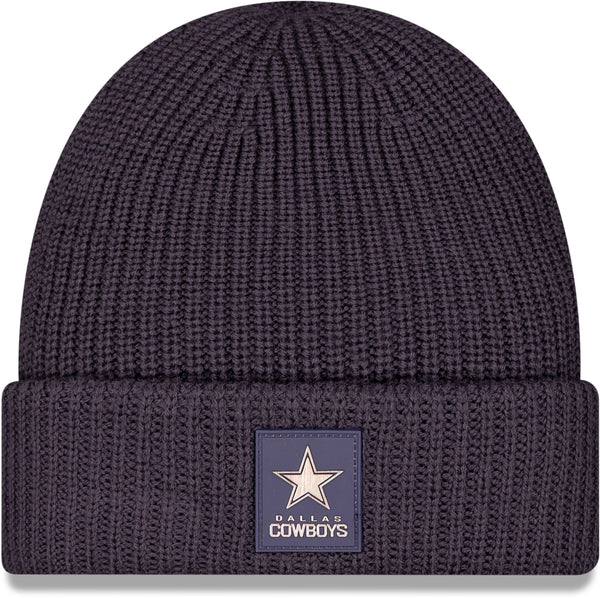 Dallas Cowboys New Era NFL 2025 Sideline Cold Weather Cuff Knit Beanie