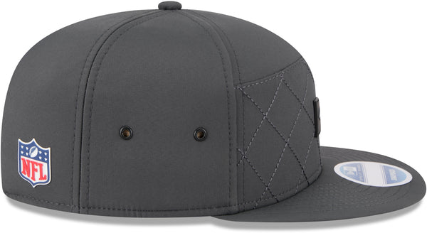 Baltimore Ravens New Era 9Fifty SP NFL Sideline 2025 Cold Weather Snapback Cap