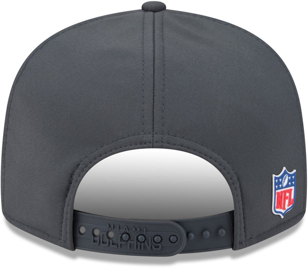 Miami Dolphins New Era 9Fifty SP NFL Sideline 2025 Cold Weather Snapback Cap