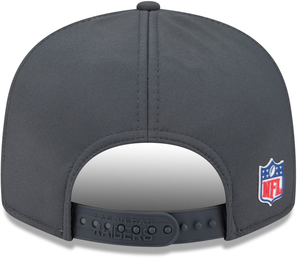 Las Vegas Raiders New Era 9Fifty SP NFL Sideline 2025 Cold Weather Snapback Cap