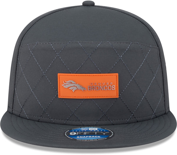 Denver Broncos New Era 9Fifty SP NFL Sideline 2025 Cold Weather Snapback Cap