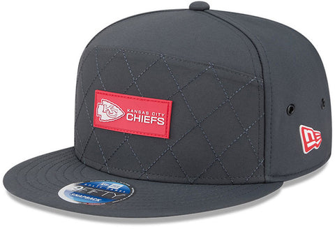 Kansas City Chiefs New Era 9Fifty SP NFL Sideline 2025 Cold Weather Snapback Cap