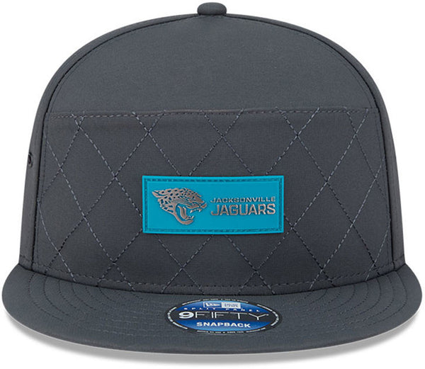 Jacksonville Jaguars New Era 9Fifty SP NFL Sideline 2025 Cold Weather Snapback Cap