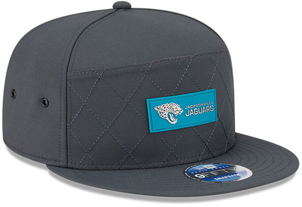 Jacksonville Jaguars New Era 9Fifty SP NFL Sideline 2025 Cold Weather Snapback Cap