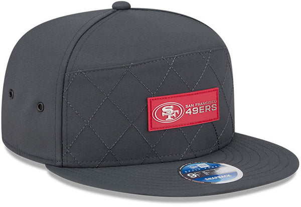 San Francisco 49Ers New Era 9Fifty SP NFL Sideline 2025 Cold Weather Snapback Cap