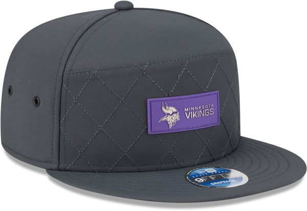 Minnesota Vikings New Era 9Fifty SP NFL Sideline 2025 Cold Weather Snapback Cap