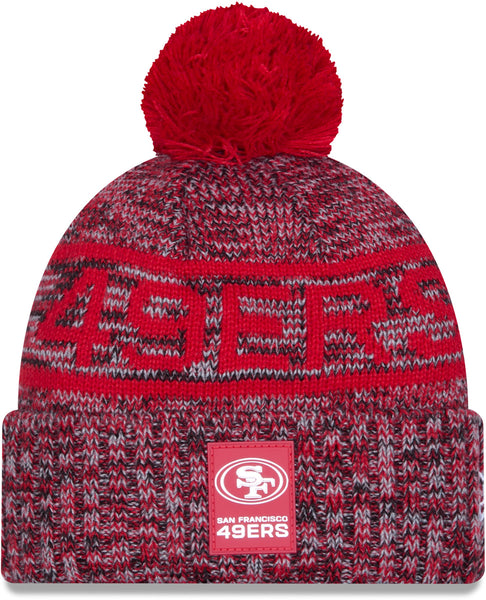 San Francisco 49Ers New Era NFL 2025 Sideline Cold Weather Sport Knit Bobble Hat