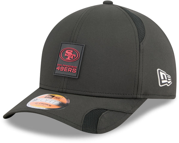 San Francisco 49Ers NFL Sideline 2025 New Era 9Forty M-Crown Black Team Cap