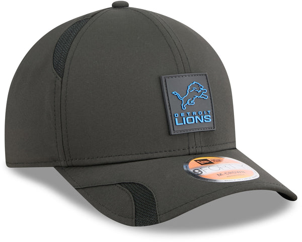 Detroit Lions NFL Sideline 2025 New Era 9Forty M-Crown Black Team Cap