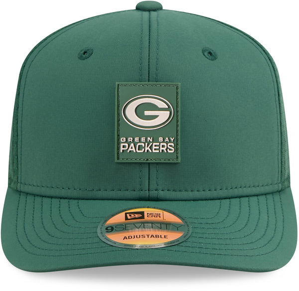 Green Bay Packers NFL Sideline 2025 New Era 9Seventy Stretch Snapback Cap