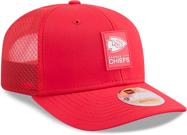 Kansas City Chiefs NFL Sideline 2025 New Era 9Seventy Stretch Snapback Cap