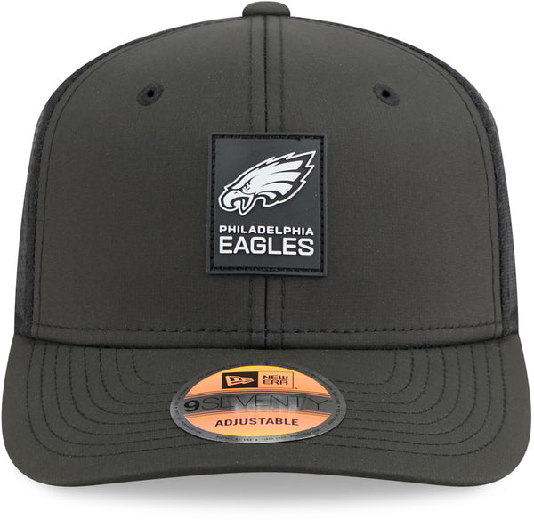 Philadelphia Eagles NFL Sideline 2025 New Era 9Seventy Stretch Snapback Cap