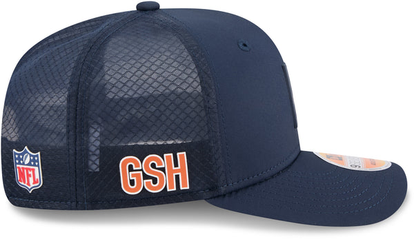 Chicago Bears NFL Sideline 2025 New Era 9Seventy Stretch Snapback Cap