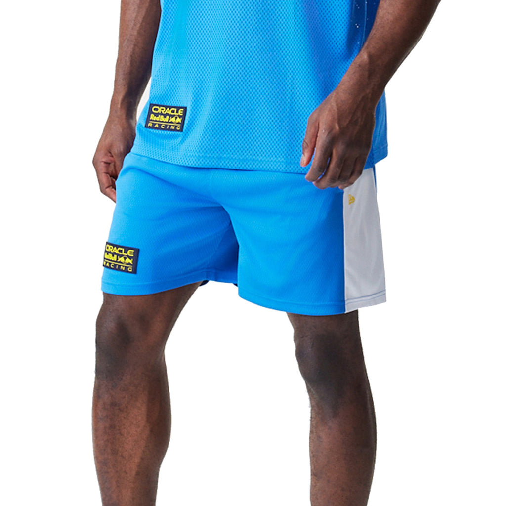 Red Bull Racing New Era Graphic Mesh Blue Shorts - pumpheadgear, baseball caps