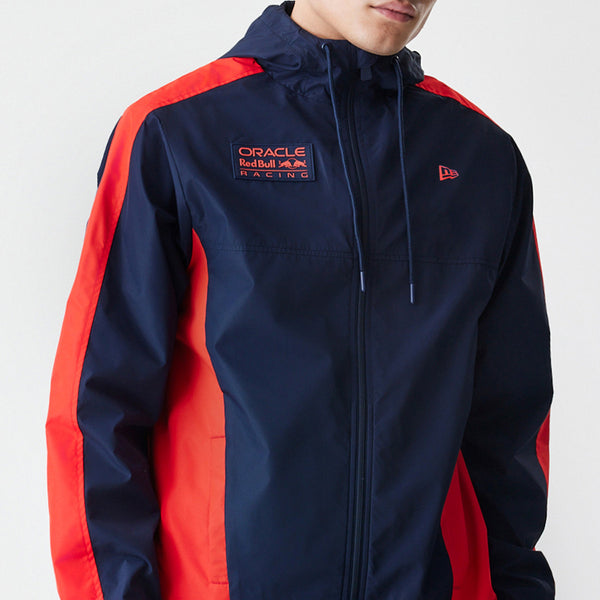 Red Bull Racing New Era Windrunner Hooded Navy Jacket - pumpheadgear, baseball caps