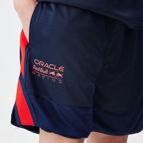 Red Bull Racing New Era Basketball Mesh Navy Shorts - pumpheadgear, baseball caps