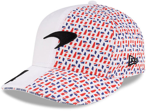 McLaren F1 New Era 9Fifty Lando Norris Silverstone GP Stretch Snapback Driver Cap