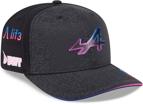 Alpine Racing New Era 9Seventy Las Vegas GP Jack Pierre Gasly Stretch Snap Cap