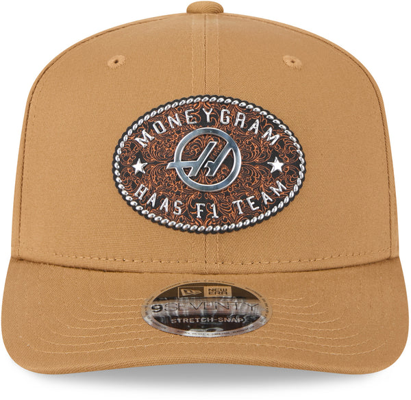 Moneygram Haas F1 New Era 9Seventy Austin GP Race Special Stretch Snapback Cap