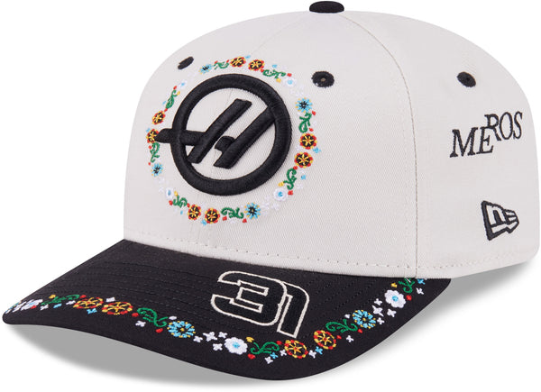 Moneygram Haas F1 New Era 9Seventy Mexico GP Esteban Ocon Stretch Snap Cap